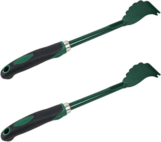Grasmaaier Dekschraper - Reinigingsgereedschap - Dek Onderhoud - Ergonomisch Ontwerp - 2 stuks 40 cm - Groen