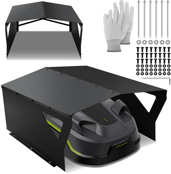 Grasmaaier Garage robotmaaier dak 78 * 60 * 34CM Gazon Robot Professional Garden van Merkloos	