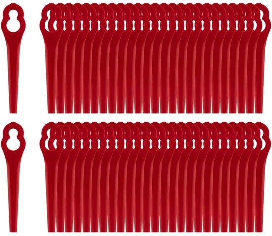 Grasmaaier kunststof messen - Vervangende messenset - gewikkeld voor Einhell grasmaaiers - 100 stuks van Einhell