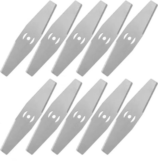 Grasmaaier met metalen mes en vervangende snijbladen voor tuingereedschap van Merkloos	