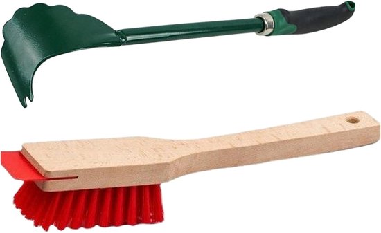 Grasmaaier Schraper - Maaier Reiniger - Effectief Schoonmaken - Ergonomische Lange Handgreep - 41x9x4 cm