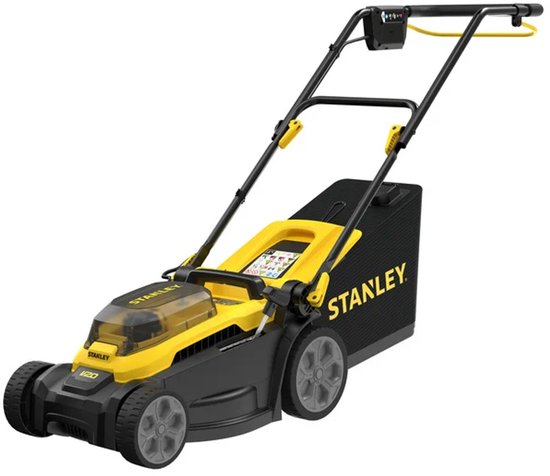 grasmaaier STANLEY 34cm 18V Push Mower 4Ah Kit