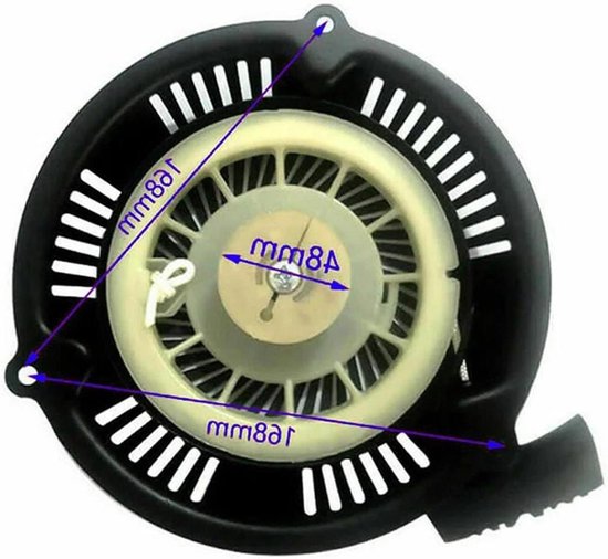 Grasmaaier Starter - Terugslagstart Onderdeel - Motor Reparatie - Hoge Kwaliteit Vakmanschap - One Size - Niet gespecificeerd