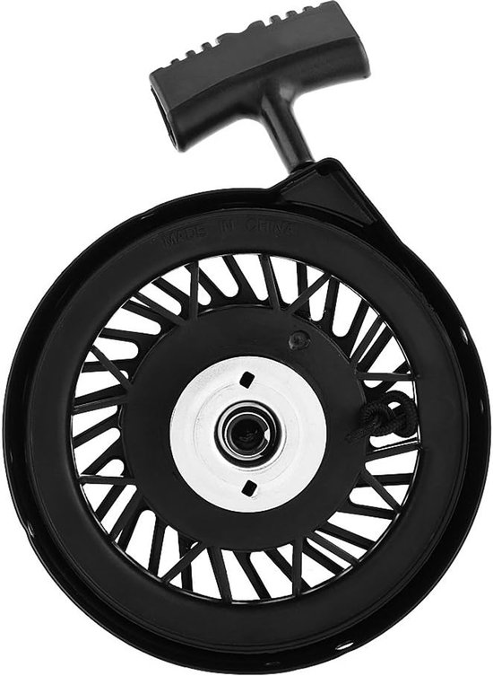 Grasmaaier Starter - Trekstarter Montage - Motor Herstarten - Precisie Ontwerp - Compact Formaat - Zwart