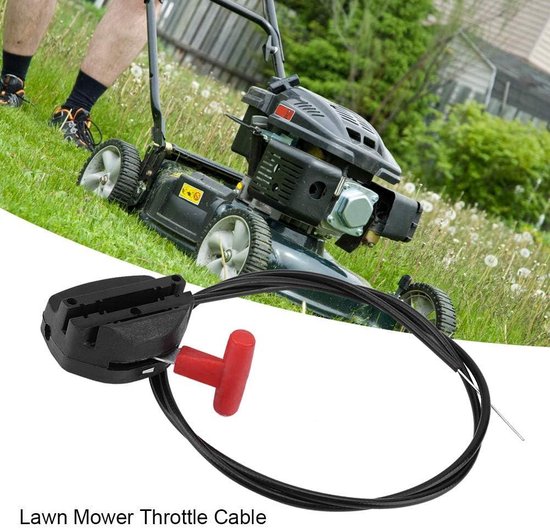 Grasmaaier Throttle Kabel Schakelaar Controle - Tuin Machine Fitting Throttle Kabel - Handvat Kit - 55.1" Lang . van N\A