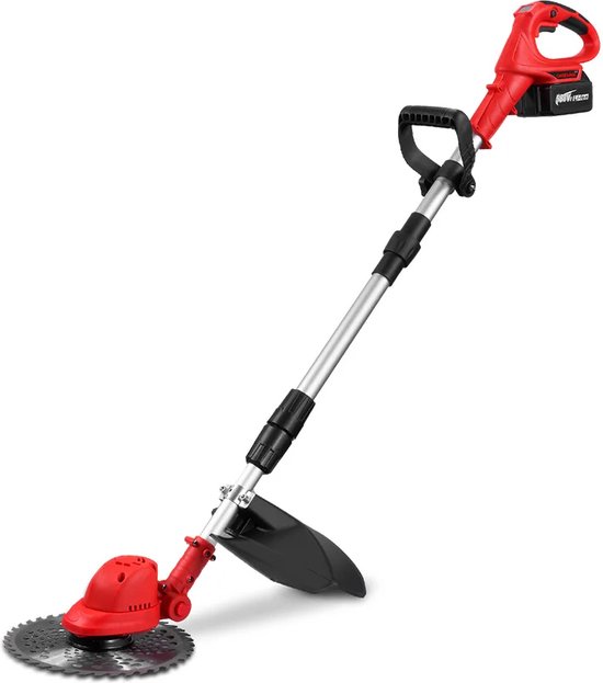 Grasmaaier - Verstelbare snijder - Accugrasmaaier - Grastrimmer - Bosmaaaier - Draadloos - tuin van Merkloos	