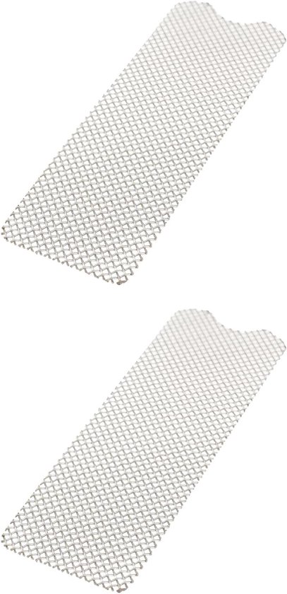 Grasmaaier vonkenvanger scherm 53 x 18 mm - hoogwaardig metaal - vervangingsonderdeel - optimale hittebestendigheid - ShopVlot
