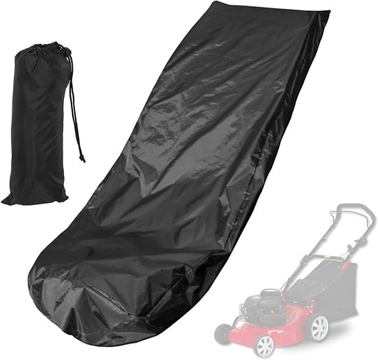 Grasmaaierhoes - Maaiaccessoires - grasmaaier hoes - afdekhoes grasmaaier - Universeel - Waterdicht - UV-werend - Zwart van Merkloos	