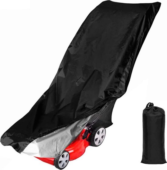 Grasmaaierhoes - Universeel - Waterdicht - UV-werend - Zwart van VONROC