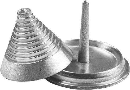 Grasmaaiermes - Balancer Metaal Zink - Gegoten Slijpgereedschap - Voor Tuinonderhoudsapparatuur Mes Balanceren - Grijs van Merkloos	
