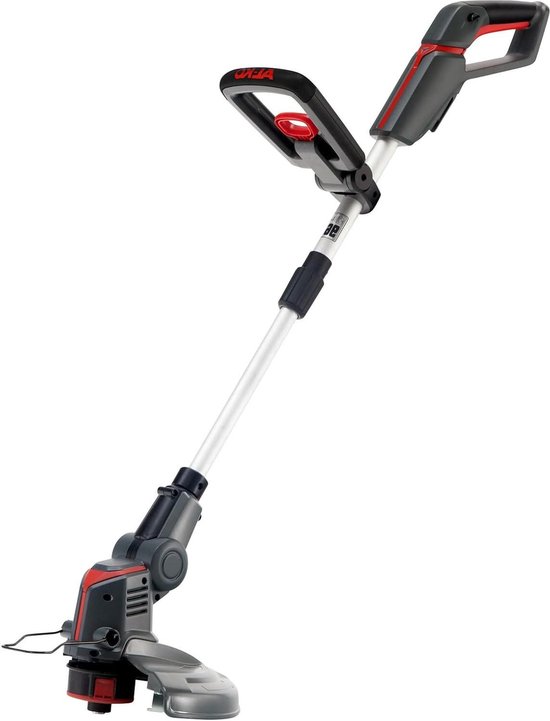 Grastrimmer GT 1825 op accu 18V Li-Ion 25 cm - telescopische schacht - TIPP-automaat - incl. reservedraadspoel - grijs-rood van Powerplus