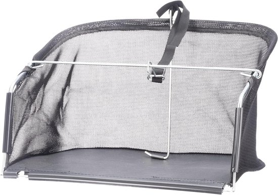 Grasvanger Reel Grasmaaier - Graszak Opvangbak - Gazon Onderhoud - Duurzaam Materiaal Mix - 14-16 Inch - Zwart