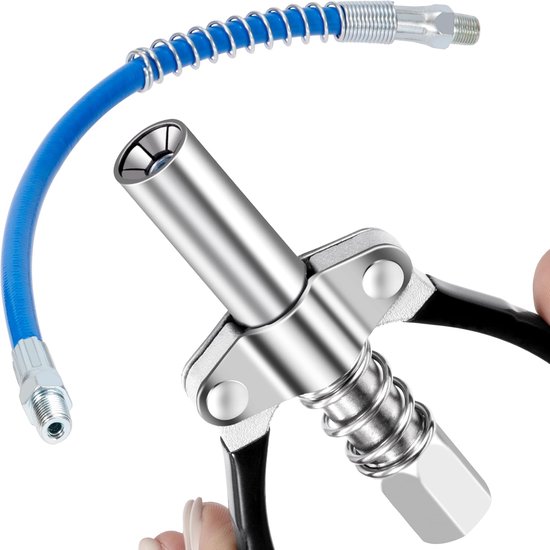 Grease press nozzle with 30 cm hose for all types of grease presses van Pressol