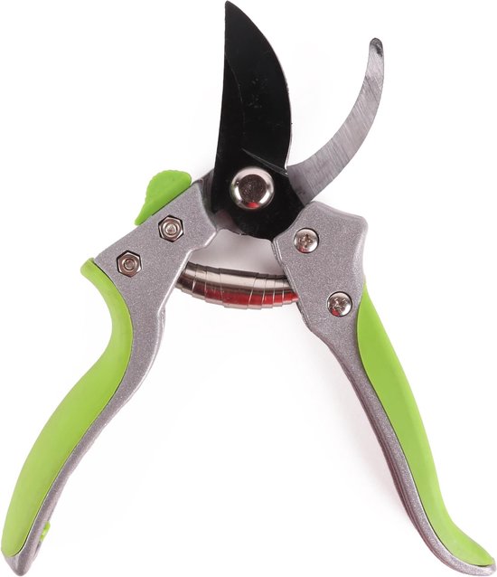 Green Arrow Snoeischaar - Soft Grip 20 cm. Bloemen schaar. Takken. Rozen. van Merkloos	