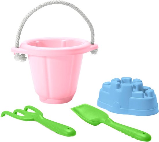 Green Toys - Zandspeelset Roze van Merkloos	