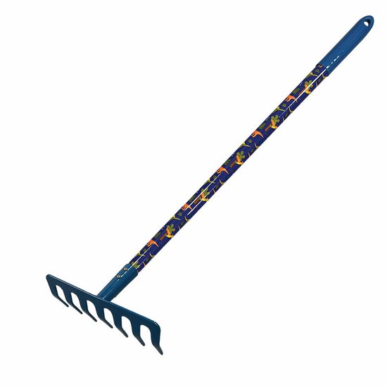 Greenmill GR0148C - Kindergereedschap - Metalen Hark - 64cm