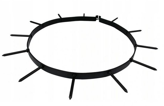 Greenmill GR9202 - Tuingereedschapset - Stalen Kolcen - 30 cm - Zwarte Kleur van Merkloos	