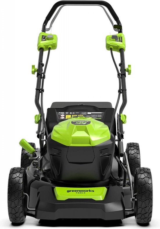 Greenworks Accugrasmaaier 40 volt incl accu en lader GD40LM46SPK4 van Merkloos	