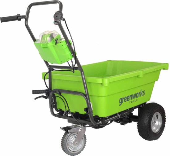 Greenworks G40GC Kruiwagen - Accu kruiwagen zonder accu en lader van Greenworks