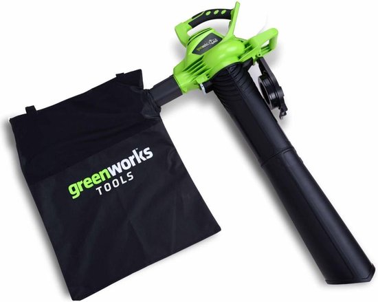 Greenworks GD40BV 40V Li-Ion accu blaas-/zuigmachine body - 280km/h van Greenworks