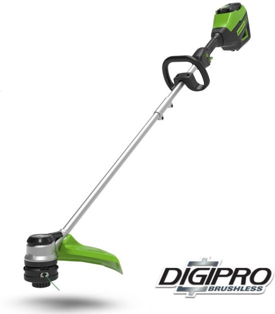 Greenworks GD60GC, 60 VOLT ACCU TRIMMER EN BOSMAAIER Excl. Accu & Lader