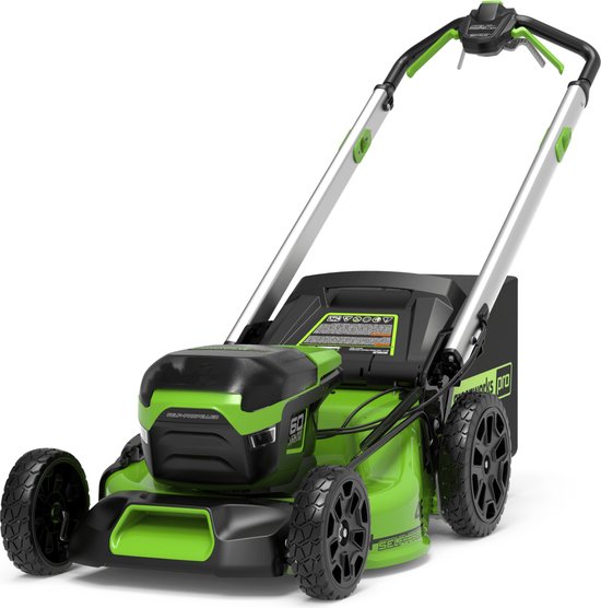 Greenworks GD60LM46SP, 60 Volt accu maaier, zelfaangedreven Excl. Accu & Lader van Merkloos	