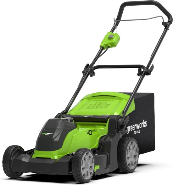 Greenworks-Grasmaaierset-2-in-1-40-V-41-cm van Greenworks