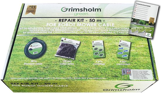 Grimsholm Green Robotmaaier installatiekabel voordeelpakket - 50M van Grimsholm