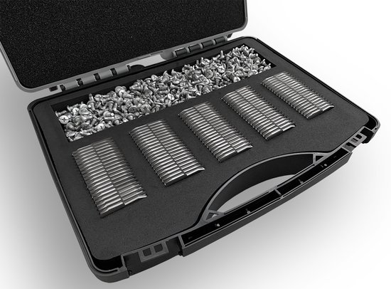 Grimsholm Green vervangende messenset voor Husqvarna en Gardena robotmaaiers - 600 stuks - RVS van Grimsholm