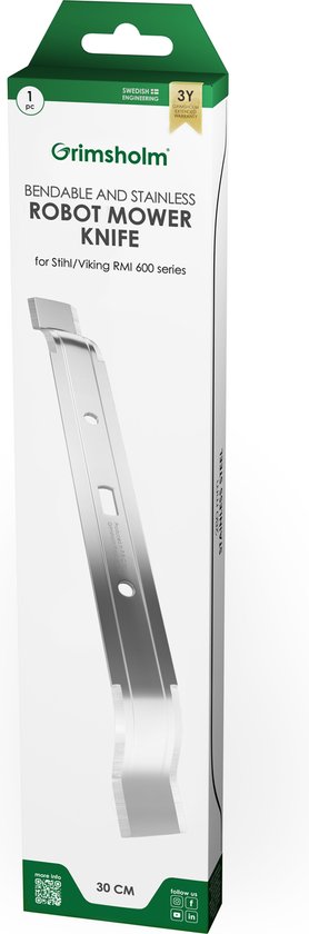 Grimsholm - Robotmaaiermes voor Stihl/Viking RMI 600 serie - 30 cm van Grimsholm