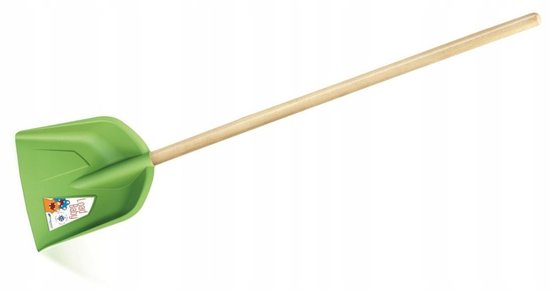 Groene Kinder Schep - 74cm - Duurzaam Plastic Speelgoed van Merkloos	
