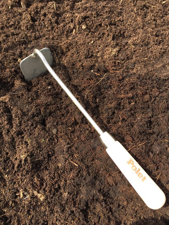 Groentenhakje kort 8cm Polet Traditional handgesmeed - Tuinhak Schoffel van Polet.