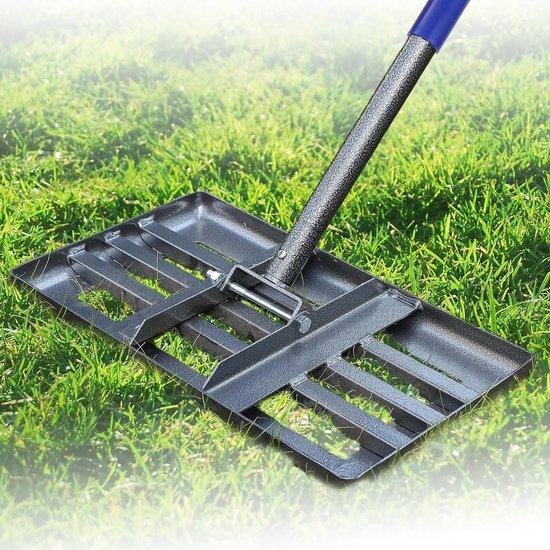 Grond Egalisatie Hark voor Tuin, 173 cm Lange Hark voor Efficiënte Bodemverzorging en Tuinonderhoud