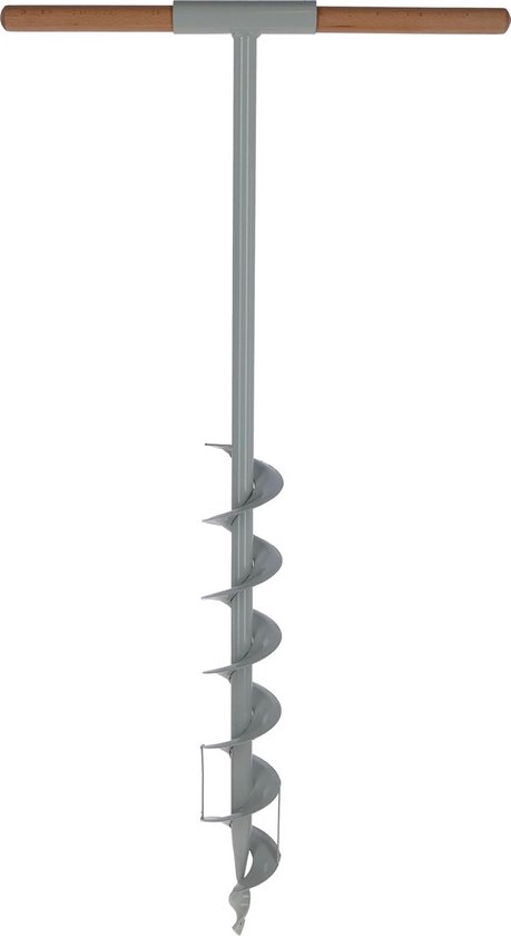 Grondboor 9 cm - Ideale Hulp voor Bouwen van Omheiningen