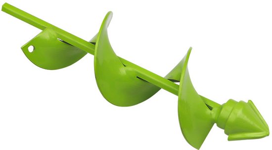 Grondboor van zwaar gelegeerd staal 10x40 cm – Universele tuin- en plantgatboor voor bloembollen, groenten en tuinonderhoud