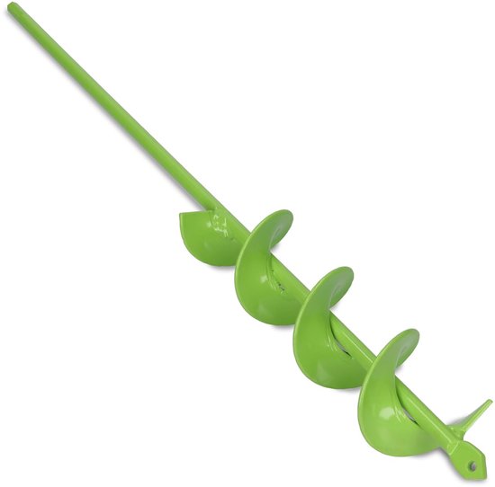 Grondboor voor boormachine 40 mm Ø, 450 mm lengte - Tuinboor voor accuschroevendraaier voor planten, bloemen en kuilen graven - Graafgereedschap voor tuin