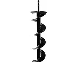 Grondboren - Grondboor voor Boormachine - Bollenboor - Grond Boor Slangenboor - Losse boor - 8X60 CM - LOUZIR
