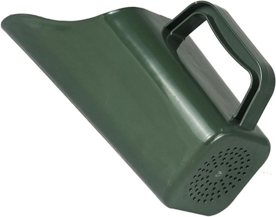 Grondschep, tuinschep, vierkante bodemschep met comfortabele handgreep, platte bodem met fijn gat, lichtgewicht multifunctionele kunststof schep voor tuingereedschap, aquarium, kunststof