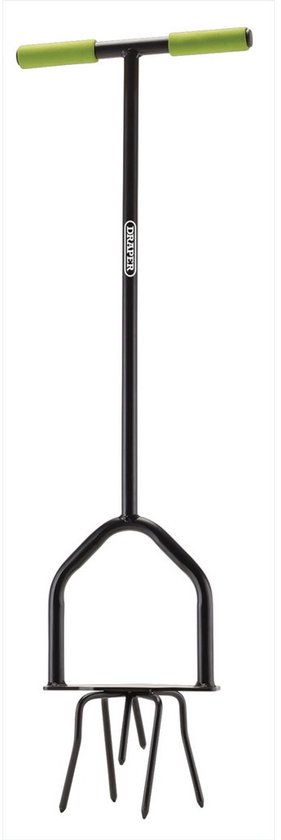 Grondwoeler - tuinklauw met voetsteun van Merkloos	