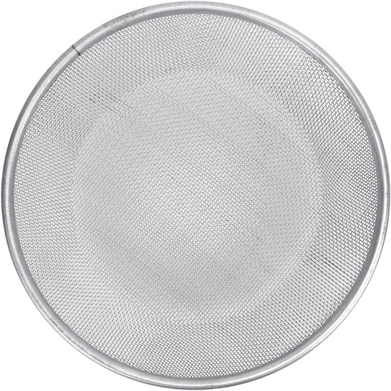 Grondzeef - Compost Zand Zeef - Tuinonderhoud - Roestvrij Staal - 30 Cm Diameter - Zilver