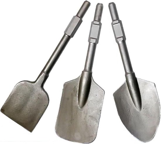 Grote Pikhouweel - Brede Schopkop - Grond Breken - Robuuste Constructie - 10 x 10 x 10 mm - Kleur 3