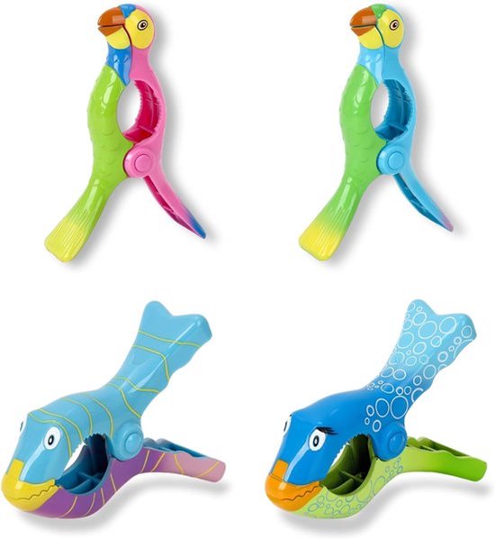 Grote Winddichte Handdoek Klemmen - 4 Stuks - Handdoek Klemmen voor Strand - Verstelbare Klemmen voor Bedekking en Dekens
