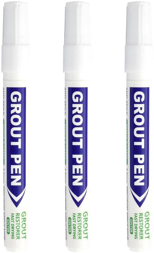 Grout pen voor het opvullen van voegen, waterdicht en schimmelbestendig, ideaal voor keramiek, glas en metaal, grote capaciteit