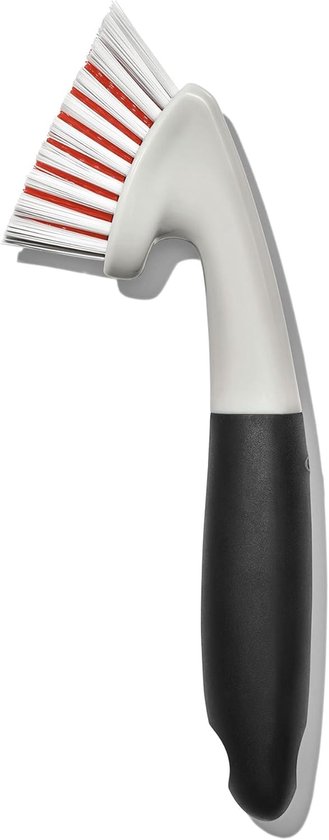 Groutborstel met goede grip voor voegen en badkameraccessoires van OXO