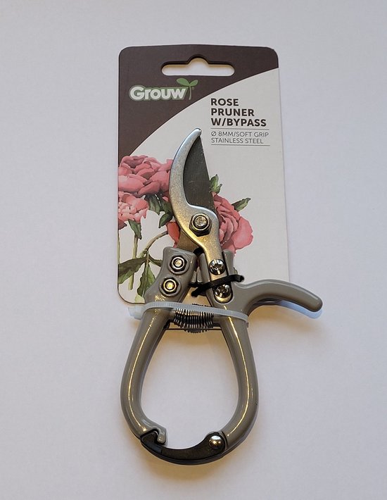 Grouw bloemenschaar Ø8 mm - bloemenschaar snijbloemen - rozenschaar bloemschikken - Snoeischaar van Grouw