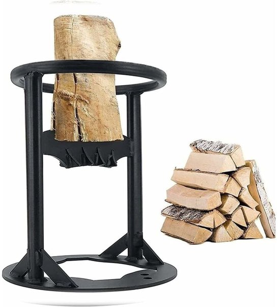 Gsedaox-Houtklover-Houtsplijter-Houtkliever-Geschikt voor familie- en buitenkamperen-Voor Kachel Kampvuur Eiken-Zwart van Gsedaox