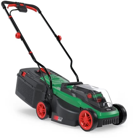 Güde Accu Grasmaaier 320/20-4 [95850] - Werkbreedte 32cm, Inclusief 4.0Ah accu & Lader, Inclusief 30 liter opvangbak, Borstelloze motor, Compact & Lichtgewicht, van Güde