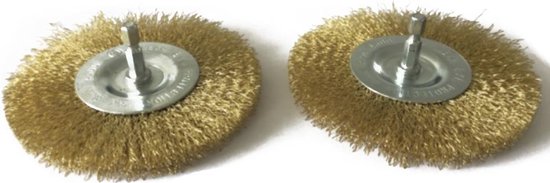 Güde Voegenreiniger vervangingsborstelset voor GFR 401 - metaal - 2 stuks van Güde