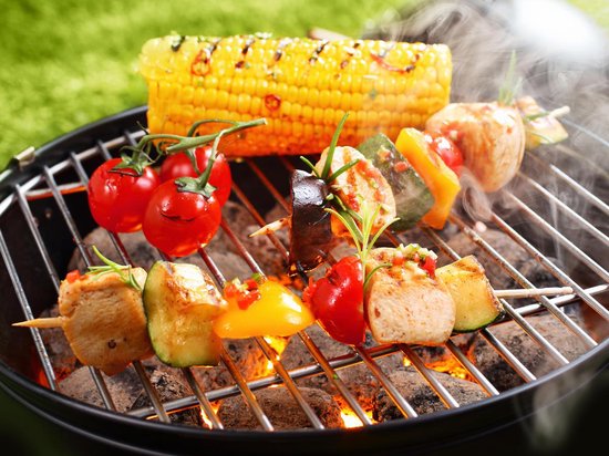 "Gusta BBQ ball - �31,5xH43,5cm - Black" van Gusta