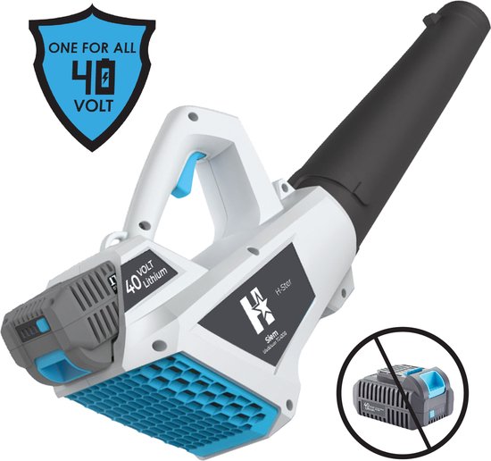 H-Ster accu Bladblazer Siem 40V - Luchtvolume 9m3/min - excl. accu en lader